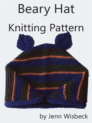 cover image of Beary Hat Knitting Pattern